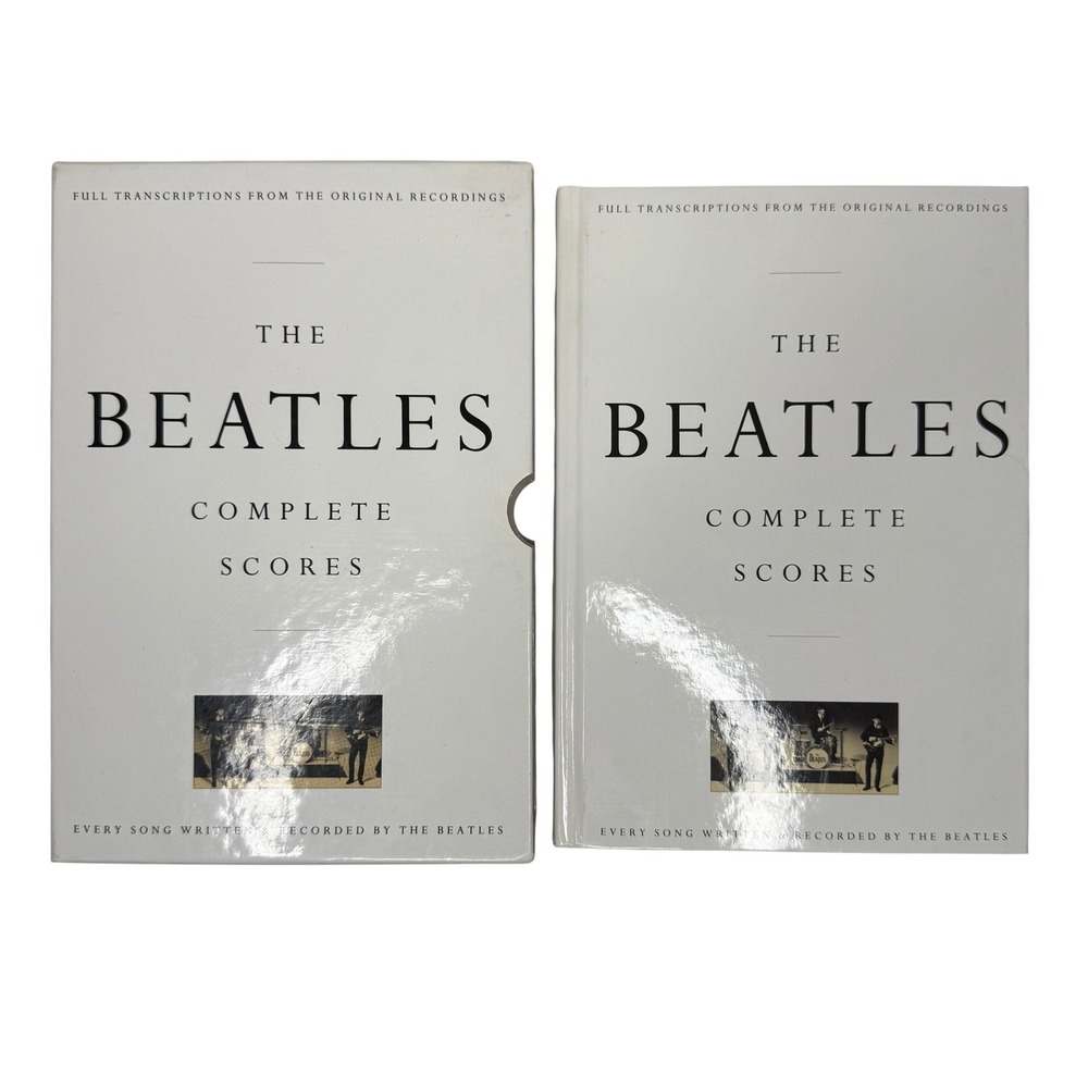 The Beatles Complete Scores Transcriptions Songbook Hal Leonard Box Set